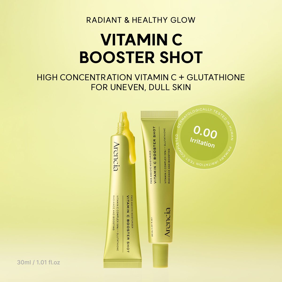 Mochi Glow Starter Duo | Rice Mochi Cleanser & Vitamin C Booster Shot | 2-Step Korean Glow Routine for Bright & Smooth-Looking Skin