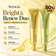 Arencia Bright & Renew Duo | Vitamin C + Retinal Booster Shots