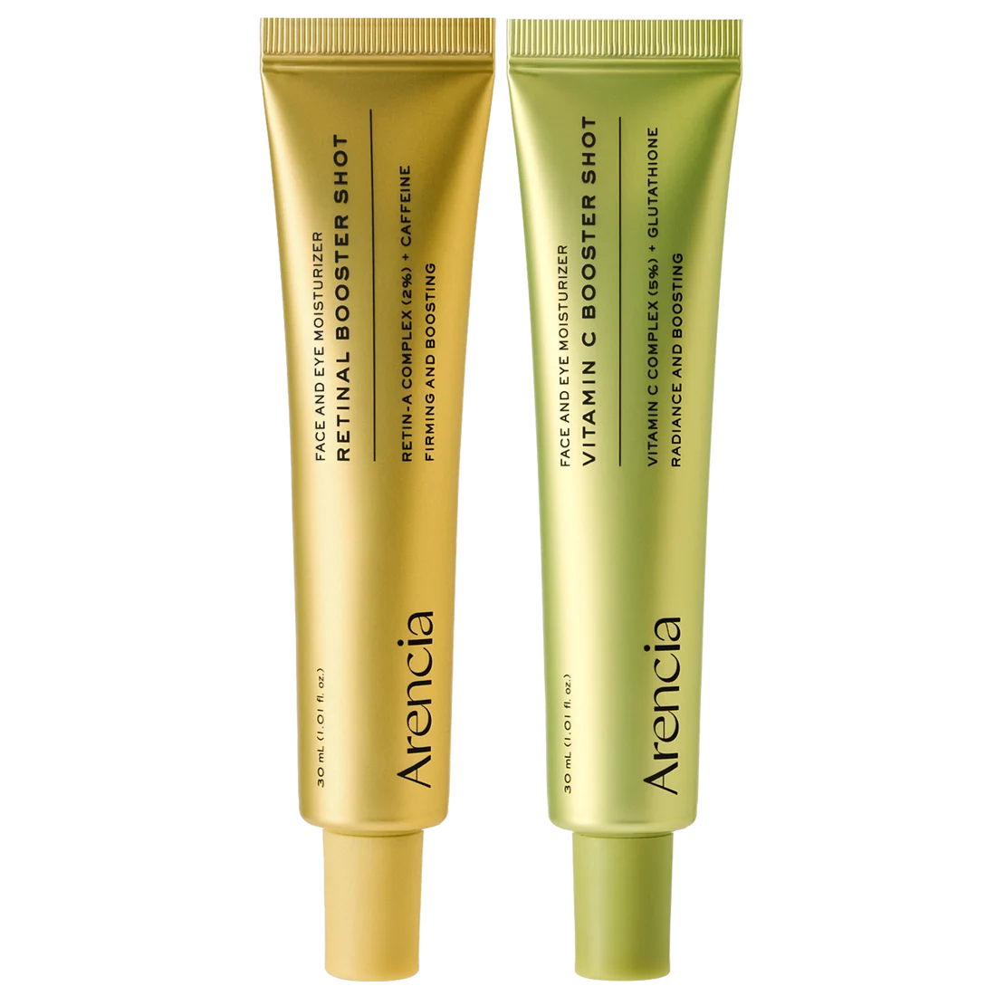 Arencia Bright & Renew Duo | Vitamin C + Retinal Booster Shots