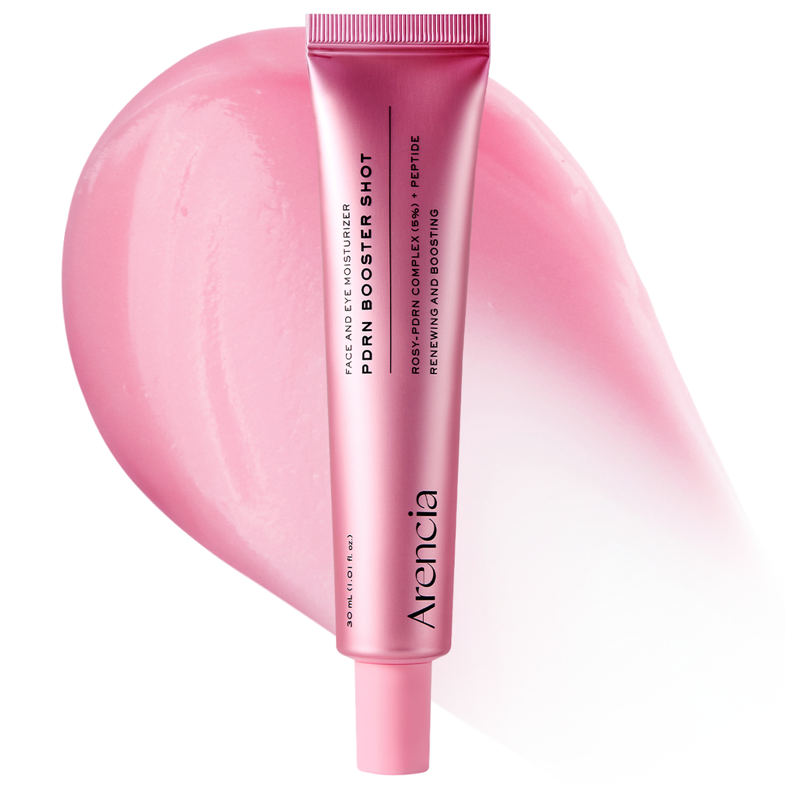 PDRN Booster Shot, Rosy-PDRN & Peptides for Glowy, Healthy Skin - Recommended for Sensitive, Red Skin 1.01 fl oz