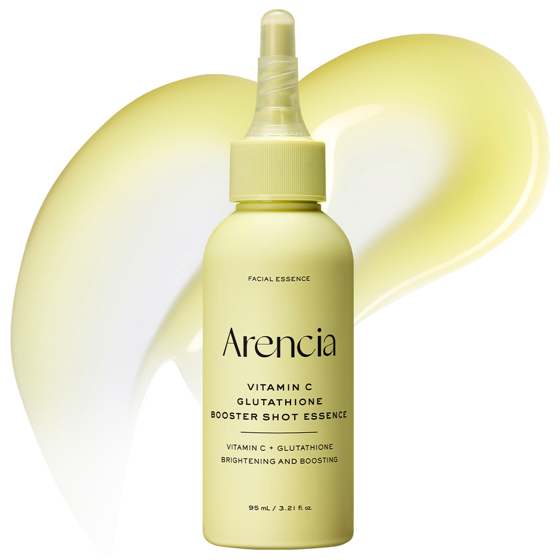Vitamin C Glutathione Booster Shot Essence, Lightweight Brightening & Dark Spot Care for Radiant, Even-Looking Skin, 3.21 fl oz